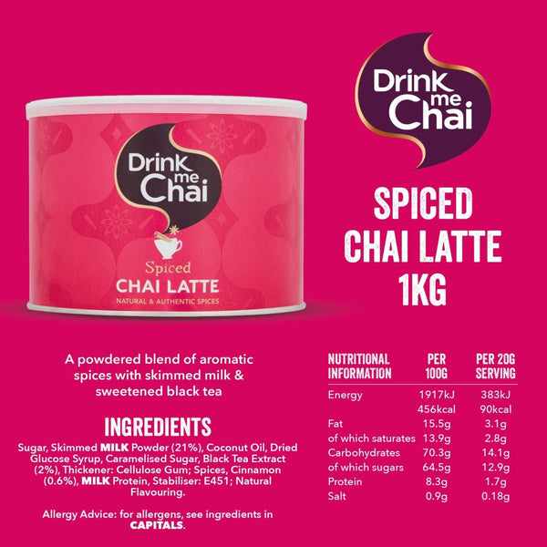 Drink Me Chai Spiced Chai Latte Powder