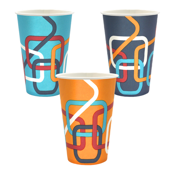 Automatic Retailing Vending Paper Cups 9oz / 1000 Cups 9oz Amalfi Tall Vending Cups