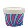 Tas Ice Cream Tubs 3 scoop _8oz` / Paper Lids / 500 Tubs Groovy Ice Cream Tubs
