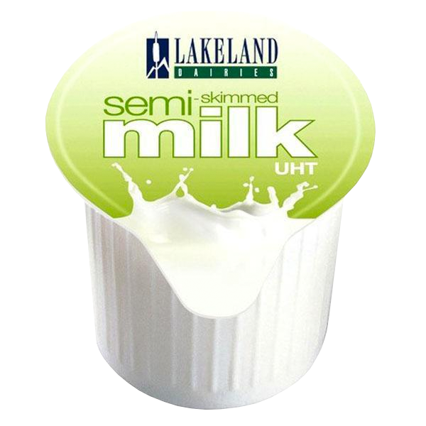 Automatic Retailing Milk Pods 1 x 120 pods Lakeland UHT Semi-Skimmed