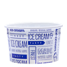 Tas Ice Cream Tubs 1 scoop _100ml` / No Lids / 50 Tubs Tas-ty Finest Ice Cream Tubs