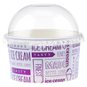 Tas Ice Cream Tubs 2 scoop _160ml` / Domed Lids / 50 Tubs Tas-ty Finest Ice Cream Tubs