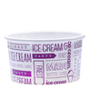 Tas Ice Cream Tubs 2 scoop _160ml` / No Lids / 50 Tubs Tas-ty Finest Ice Cream Tubs