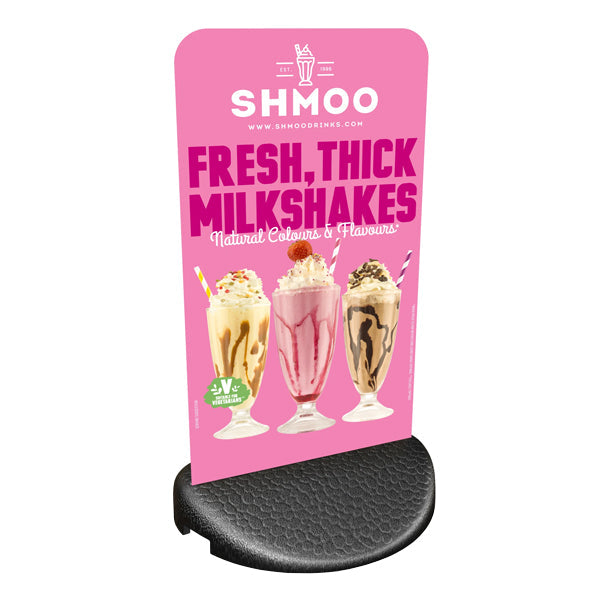 Aimia Foods Shmoo Pavement Sign Pavement sign with Rubber Base Shmoo Official Pavement Sign