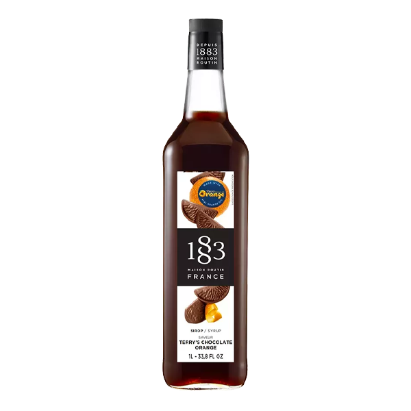 The Traditional Coffee Company Coffee Beans 1883 Terry's Chocolate Orange Syrup